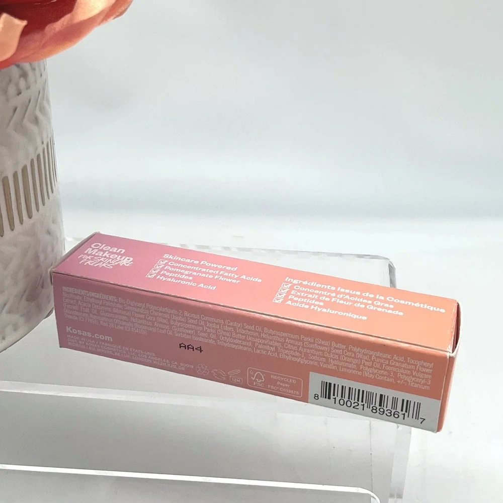 Kosas Plump+ Juicy Lip Booster‎ Buttery Treatment Clear 15ml 05oz New